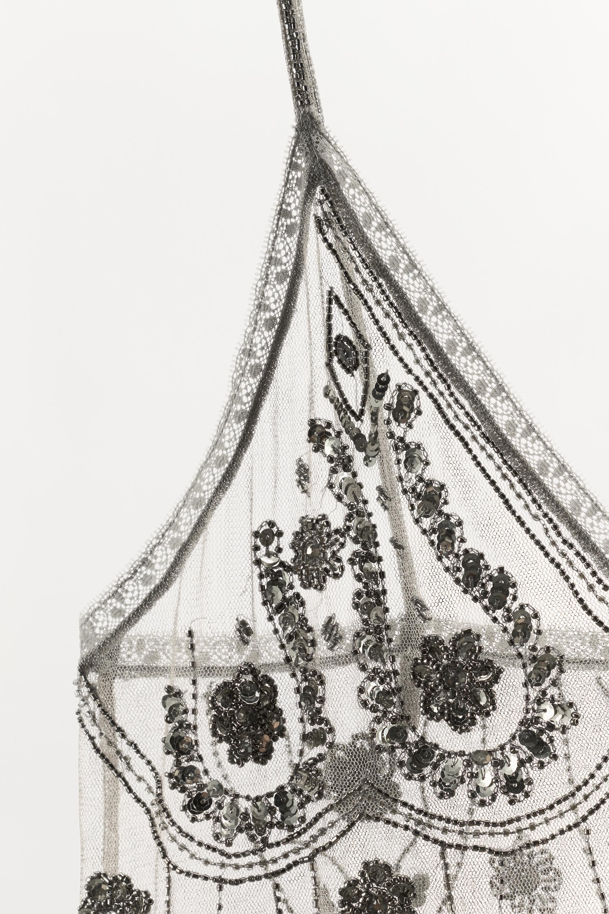 TOP TULLE VERROTERIES PAILLETTES